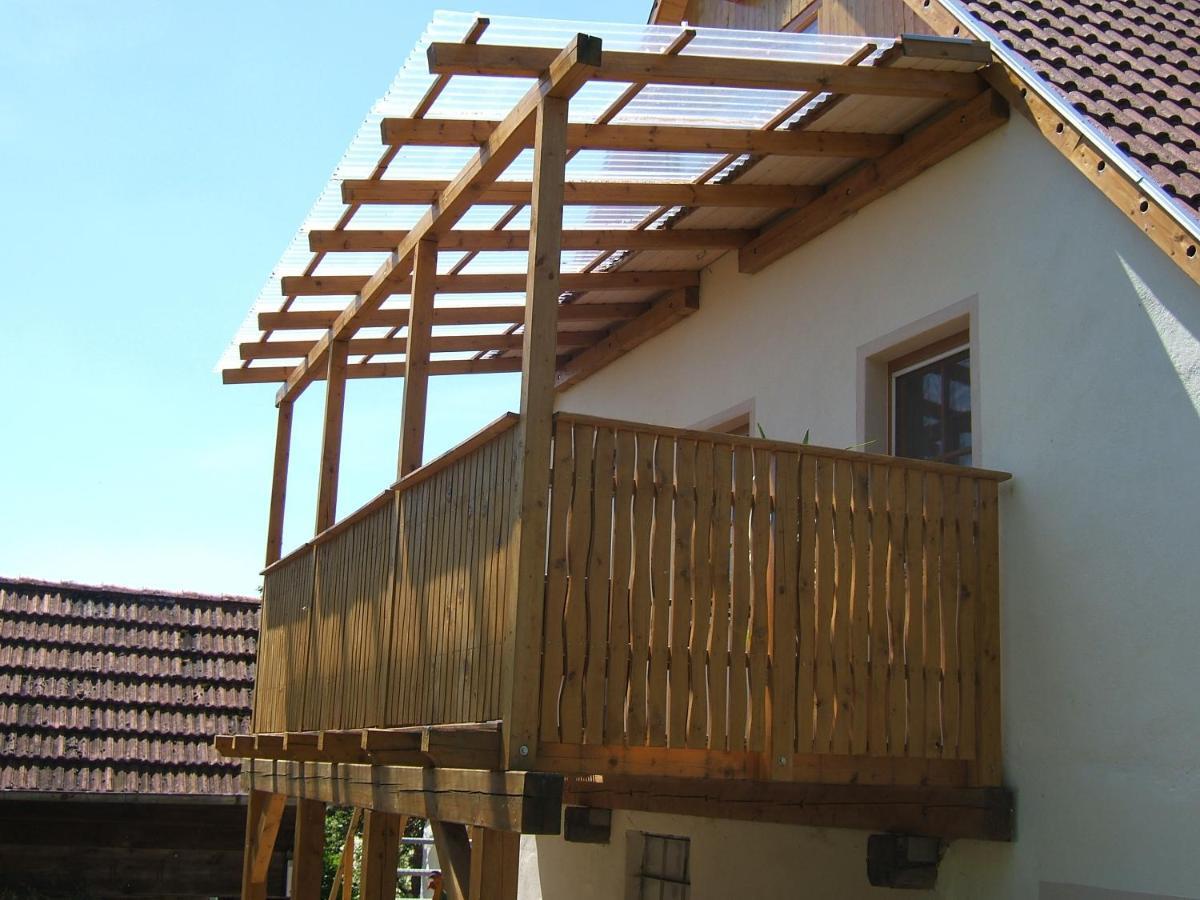 Ferienwohnung Mit Charme Und Blick Auf Dinkelsbuehl Exterior photo